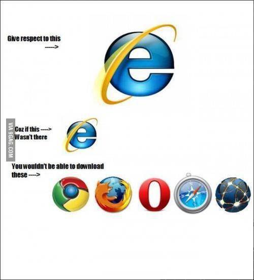 Thanks to IE :D